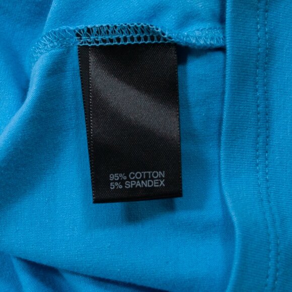 NEW Avenue Lace Trim Stretch Cami Womens 22 24 Blue Camisole Knit Tank Top 0406 - Picture 5 of 5